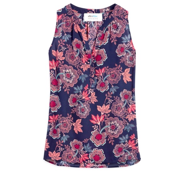 Alice Blue floral tank - Picture 2 of 3